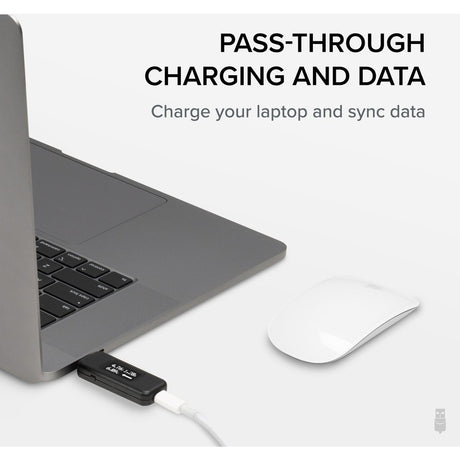 Plugable USB C Power Meter Tester for Monitoring USB-C Connections