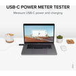 Plugable USB C Power Meter Tester for Monitoring USB-C Connections