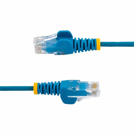 StarTech.com 6 ft CAT6 Cable - Slim CAT6 Patch Cord - Blue - Snagless RJ45 Connectors - Gigabit Ethernet Cable - 28 AWG - LSZH (N6PAT6BLS)