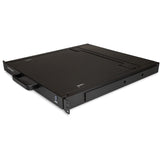 StarTech.com Rackmount KVM Console - 1U 17" LCD Monitor Single Port VGA KVM Server Rack Drawer includes Cables & Hardware - USB Support