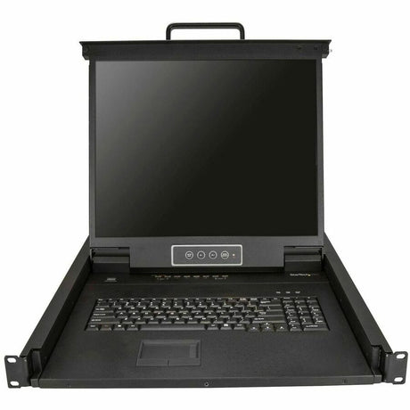 StarTech.com 8 Port Rackmount KVM Console w/ Cables - Integrated KVM Switch w/ 19" LCD - 1U LCD KVM Drawer 50000 MTBF - USB + VGA Support