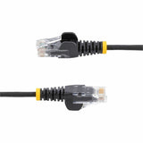 6IN BLACK CAT6 ETHERNET CABLE