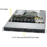 Supermicro SuperServer 6019P-WT Server Barebone System - 1U Rack-mountable - Socket P LGA-3647 - 2 x Processor Support