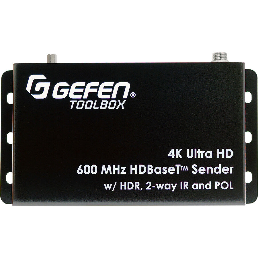 Gefen 4K Ultra HD 600 MHz HDBaseT Extender w/ HDR, 2-Way IR, And POL