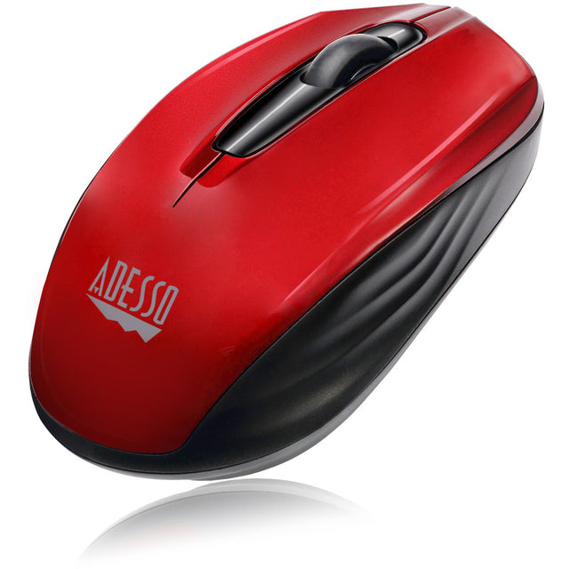 WRLS OPTICAL WHEEL MOUSE RED