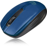 WRLS OPTICAL WHEEL MOUSE BLUE