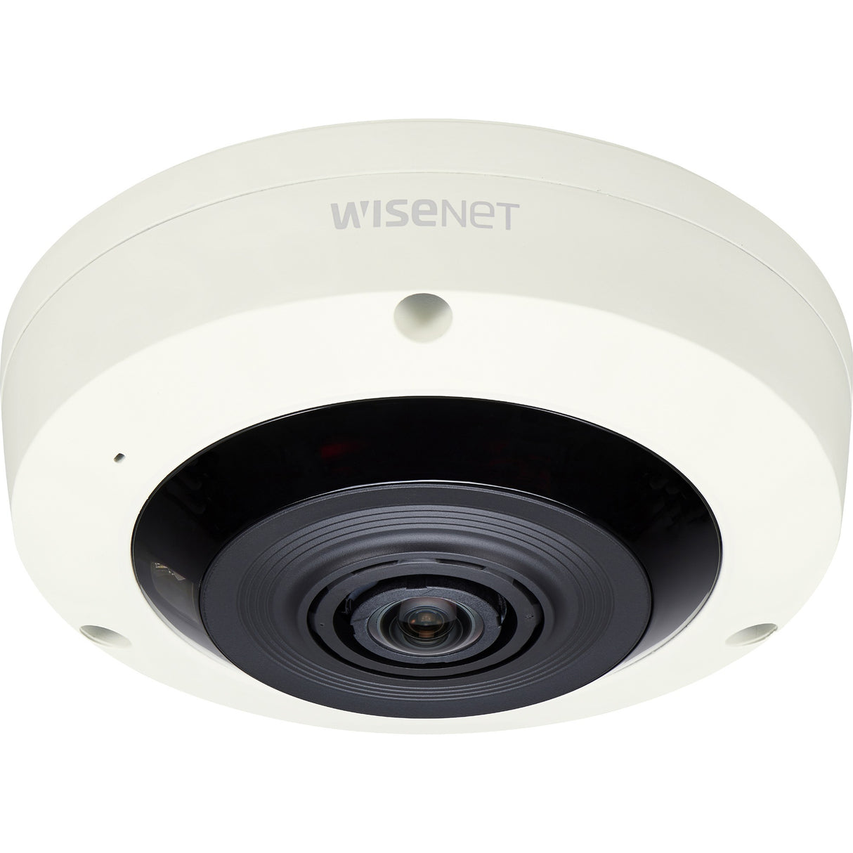 Wisenet XNF-8010R 6 Megapixel Indoor Network Camera - Fisheye - Ivory