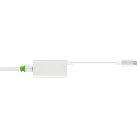 Moshi USB-C to Gigabit Ethernet Adapter, Plug and Play, USB-A Pass-through, Aluminum Casings, Works with MacBook, MacBook Air, MacBook Pro, Surface
