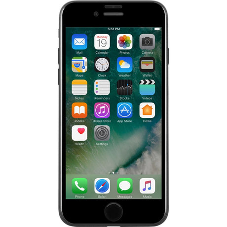 Moshi IonGlass iPhone 7/8 Black Black, Transparent