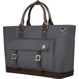Moshi Costa Carrying Case (Satchel) for 15" Apple iPad Notebook - Granite Gray