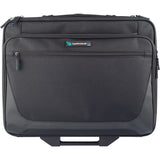 TechProducts360 Essential Carrying Case (Roller) for 17" Notebook - Black