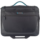 TechProducts360 Essential Carrying Case (Roller) for 17" Notebook - Black