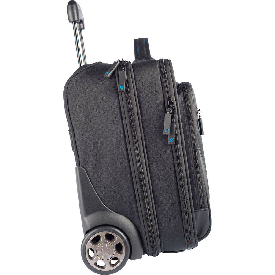 TechProducts360 Essential Carrying Case (Roller) for 17" Notebook - Black