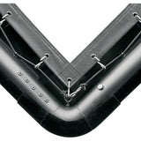 Da-Lite Series 200 Lace and Grommet Frame - Pro-Trim Masking Cover