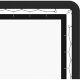 Da-Lite Series 200 Lace and Grommet Frame - Pro-Trim Masking Cover
