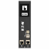 Eaton 10kW 200-240V 3PH Monitored PDU - LX Interface, Gigabit, 48 Outlets, NEMA L21-30P, LCD, 3 m Cord, 0U 1.8 m Height, TAA
