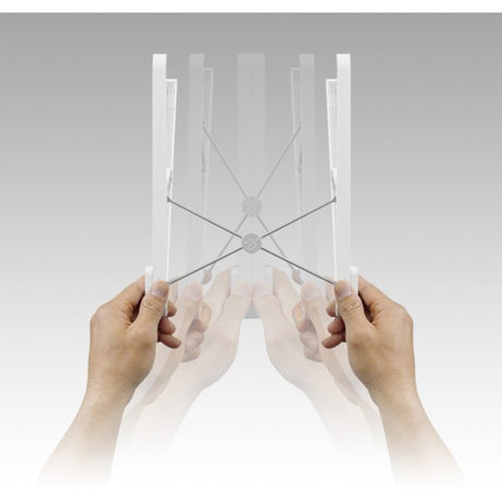 Aluratek Universal Portable Foldable Laptop and Tablet Stand