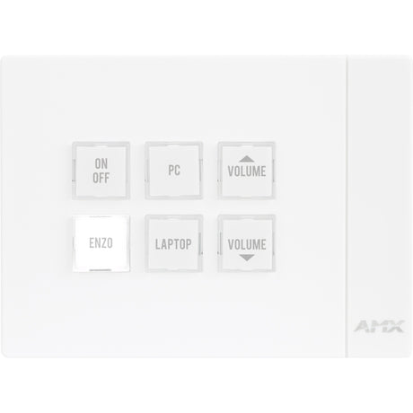 AMX MCP-106P-WH MASSIO 6BTN