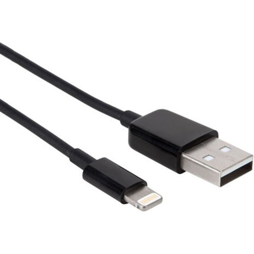 Axiom Lightning to USB-A M/M Adapter Cable - Black 3ft