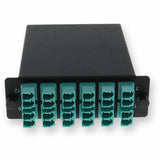 AddOn 4-Bay Cassette 3x 12-Fiber MPO In, 12 LC Duplex Out, Multi-mode Duplex OM4