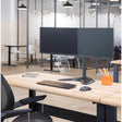 Fellowes Professional Series Freestanding Dual Horizontal Monitor Arm