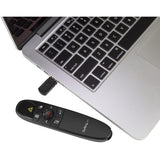 StarTech.com Wireless Presentation Remote with Red Laser Pointer - 90 ft. - PowerPoint Presentation Clicker for Mac & Windows (PRESREMOTE)