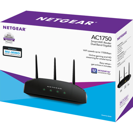 Netgear R6350 Wi-Fi 5 IEEE 802.11ac Ethernet Wireless Router