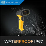 Adesso NuScan 5200TU- Antimicrobial & Waterproof 2D Barcode Scanner