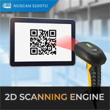 Adesso NuScan 5200TU- Antimicrobial & Waterproof 2D Barcode Scanner