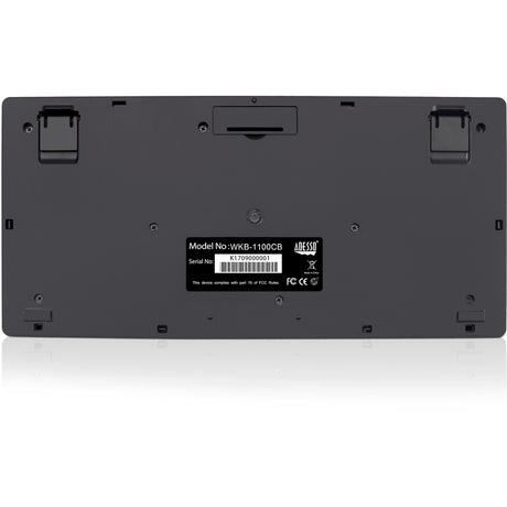 Adesso WKB-1100CB - Wireless Spill Resistant Mini Keyboard &amp; Mouse Combo