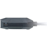 ATEN 2-Port USB DisplayPort Cable KVM Switch with Remote Port Selector