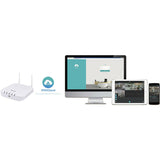 Vivotek 4-CH Embedded Wi-Fi NVR - 6 TB HDD