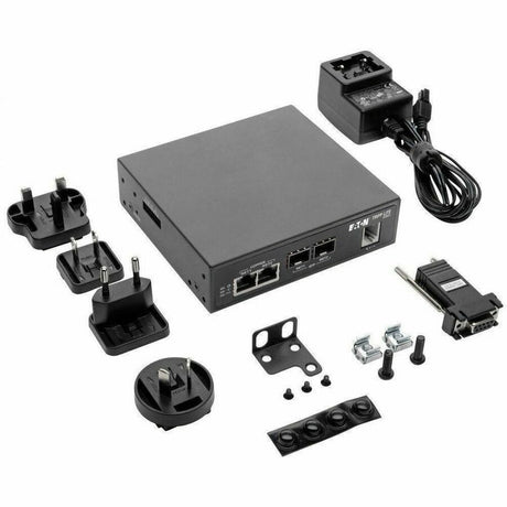 Eaton Tripp Lite Series 8-Port Console Server with Built-In Modem, Dual GbE NIC, 4Gb Flash and Dual SFP