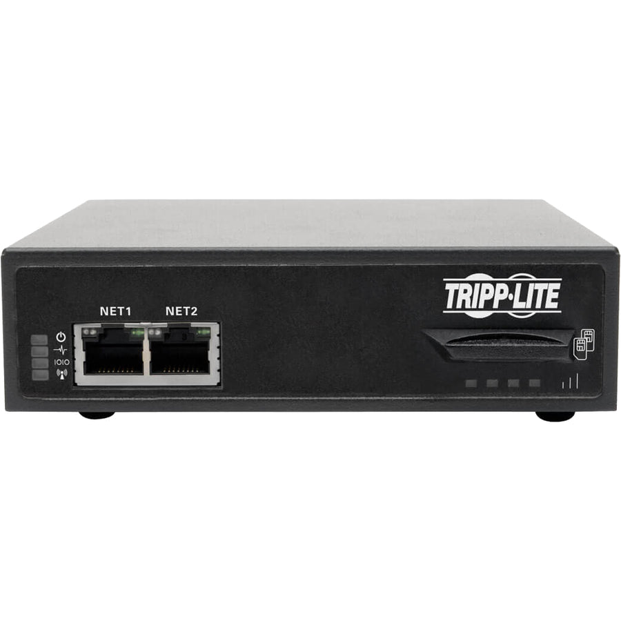 Eaton Tripp Lite Series 8-Port Console Server with 4G LTE Cellular Gateway, Dual GB NIC, 4Gb Flash and Dual SIM