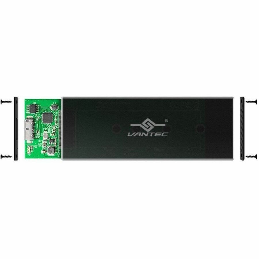 Vantec Nexstar SX NST-M2STS3-BK Drive Enclosure M.2 - USB 3.0 Micro-B Host Interface - UASP Support Portable