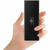 Vantec Nexstar SX NST-M2STS3-BK Drive Enclosure M.2 - USB 3.0 Micro-B Host Interface - UASP Support Portable