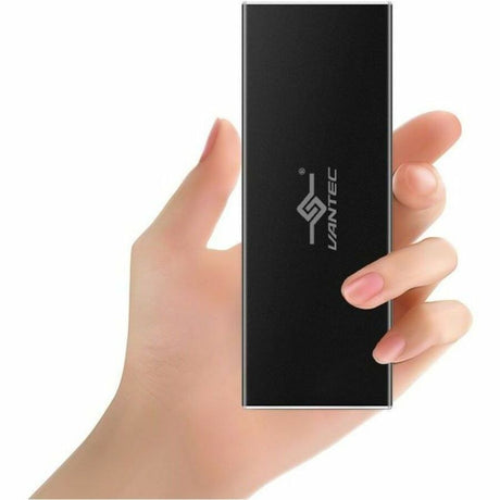 Vantec Nexstar SX NST-M2STS3-BK Drive Enclosure M.2 - USB 3.0 Micro-B Host Interface - UASP Support Portable