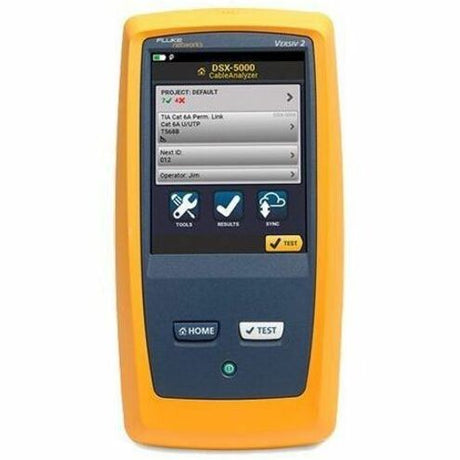 Fluke CableAnalyzer DSX2-5000 Cable Analyzer