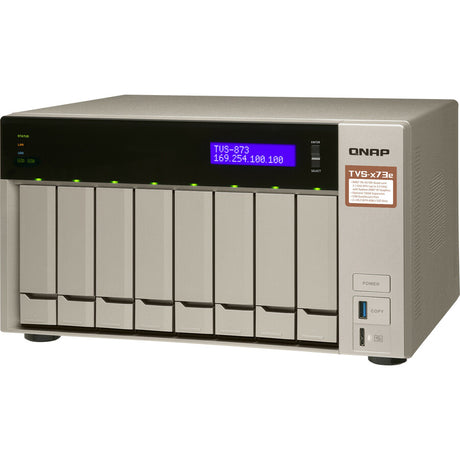 QNAP Powerful NAS with AMD RX-421BD Quad-Core APU and PCIe Expandability