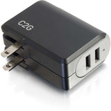 2 Port USB Wall Chgr AC USB