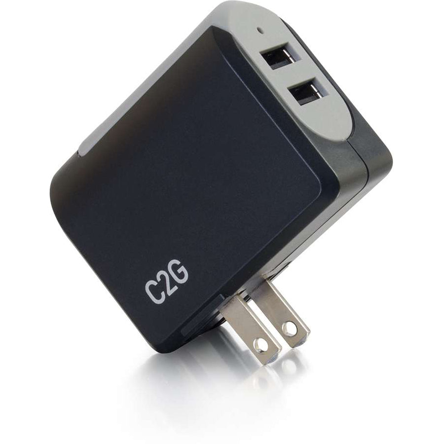 2 Port USB Wall Chgr AC USB