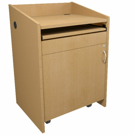 Middle Atlantic L2 Series Lectern - Grained Knotted Maple