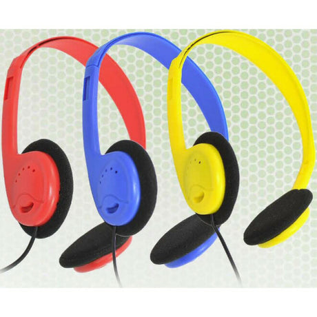 AVID AE-711 HEADPHONE WITH ADJUSTABLE HEADBAND & 3.5MM PLUG BLACK