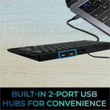 Adesso EasyTouch Rackmount Touchpad Keyboard