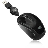 Adesso iMouse S8B - USB Illuminated Retractable Mini Mouse