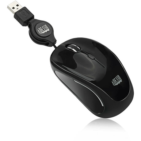 Adesso iMouse S8B - USB Illuminated Retractable Mini Mouse