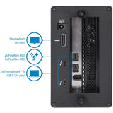 StarTech.com Thunderbolt 3 to FireWire Adapter - External PCI Enclosure - PCIe Card plus TB3 Chassis