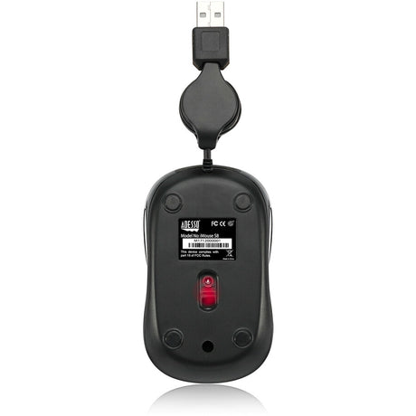 Adesso iMouse S8L - USB Illuminated Retractable Mini Mouse