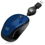 RETRACTABLE OPTICAL MOUSE BLUE