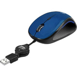Adesso iMouse S8L - USB Illuminated Retractable Mini Mouse